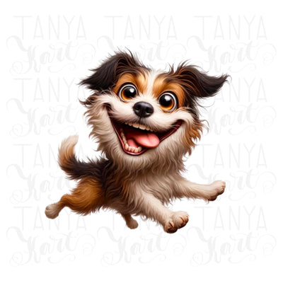 Funny Dog PNG Sublimation Designs for Crafting & Card Making, Digital Download, Transparent Tshirt Designs for Dog Lovers