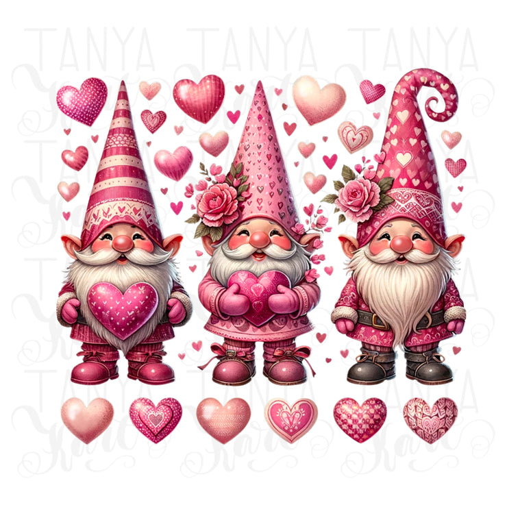 Gnome Valentine PNG Digital Download