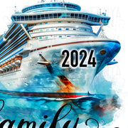 Cruise Squad 2024 Sublimation Design - Digital Download