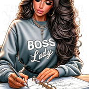 Business Woman PNG Digital Download