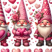 Gnome Valentine PNG Digital Download