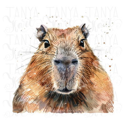 Capybara PNG Digital Download