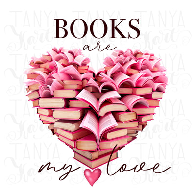 Books Are My Love, Pink Heart