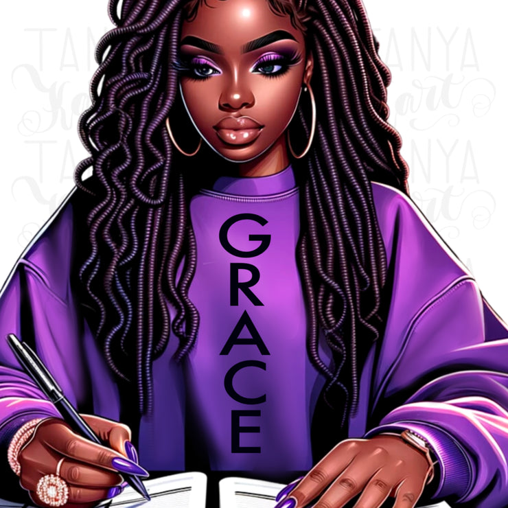 Black Woman PNG Digital Downloads