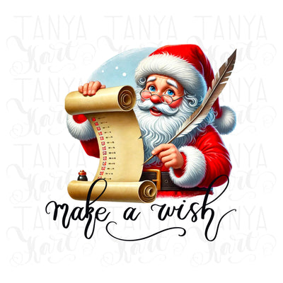 Make a Wish PNG, Merry Christmas Design, Sublimation, Transparent Tshirt Designs, Motivational Quotes, Card Making, Digital Print