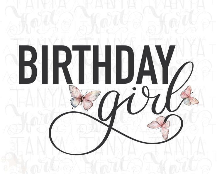 Birthday Girl Png Instant Download