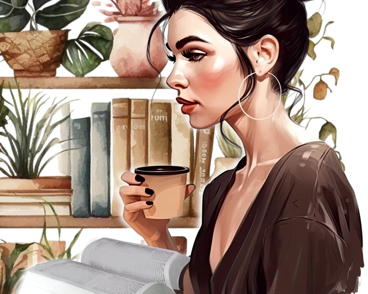 Book Lover Clipart