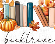 Autumn Booktrovert Png Digital Download Art