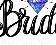 Bride Png for Sublimation Designs, Bride Diamond Png Instant Download