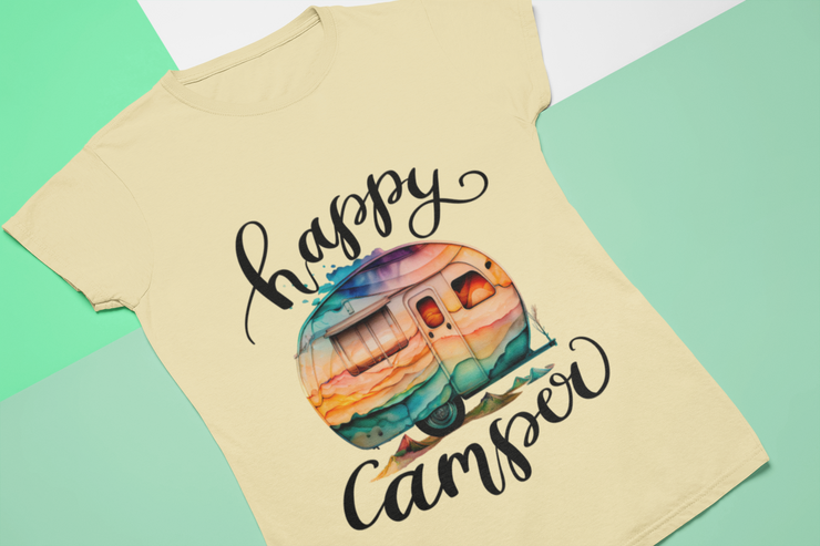 Happy Camper Png for Sublimation