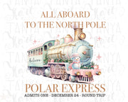 Polar Express Train Image for Merry Christmas Decor