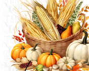 Happy Harvest Fall PNG, Sublimation Downloads