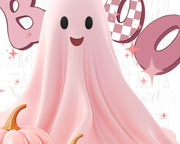 Cute Funny Pink Halloween Ghost Png Design