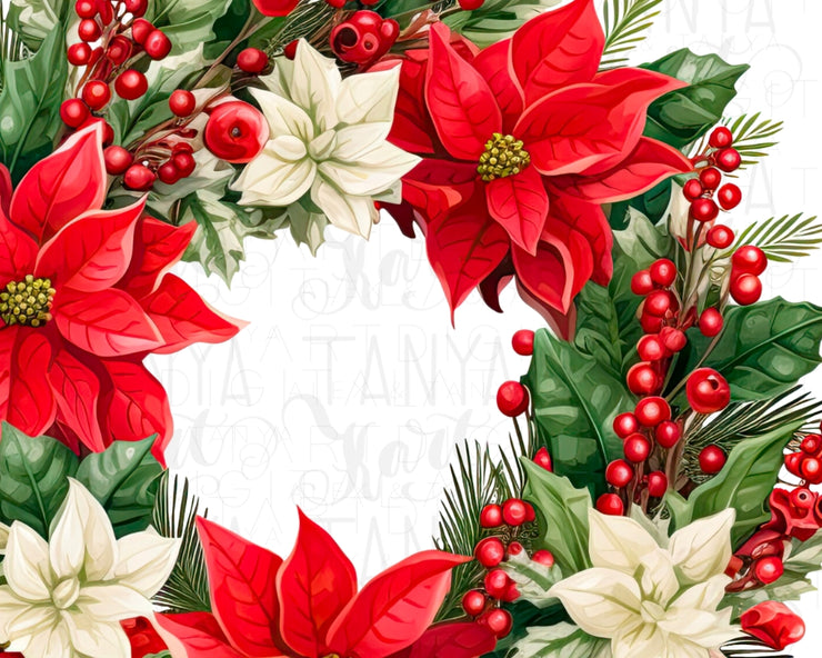 Christmas Wreath Designs PNG Downloads