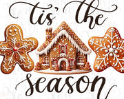 Gingerbread House, Tis the Season PNG Design