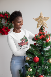 Merry Christmas Red Truck Png Instant Download