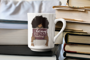 Go Away I'm Reading Afro Woman Png Instant Download Sublimation Designs