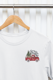 Merry Christmas Red Truck Png Sublimation Digital Download