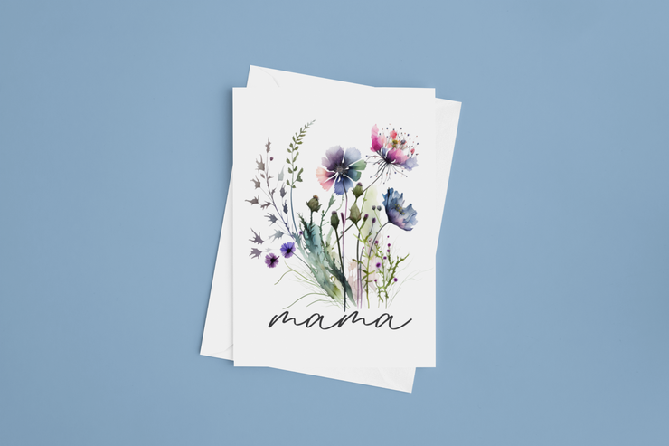 Wildflower Mama Png Sublimation Design Floral Mama Png