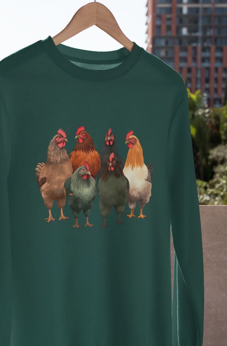 Chicken Graphic Digital Downloads: Sublimation Print for Chicken Lovers