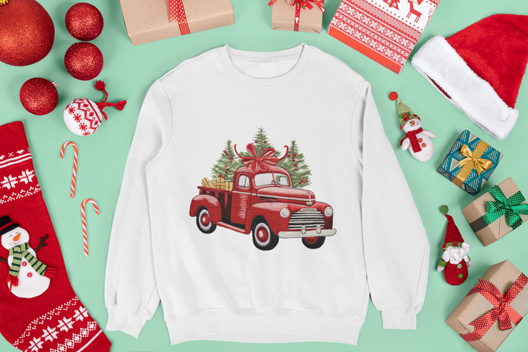 Holiday Truck Art Sublimation Graphics