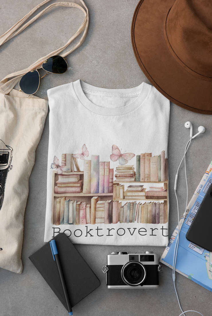 Booktrovert Png Instant Download for Book Lovers