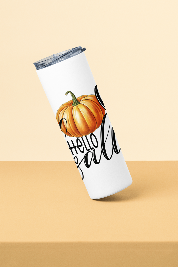 Pumpkin Hello Fall Png Sublimation Design