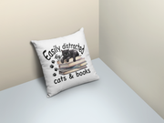 Black Cat On Books Digital Print Art, Png for Sublimation