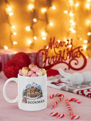 Merry Bookmas Christmas Village Bookstore, Instant Download PNG Files for Shirts & Sublimation