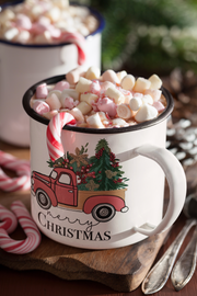 Merry Christmas Red Truck Png Instant Download