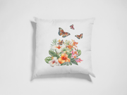 Tropical Flowers Png With Butterflies | PNG Digital Download