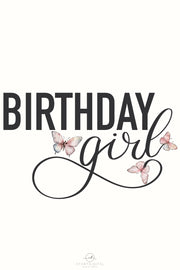 Birthday Girl Png Instant Download