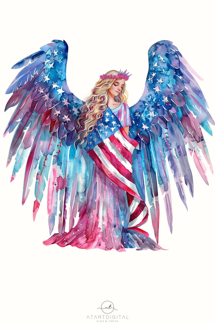 American Mama, Sublimation PNG Shirt Design, 4th of July