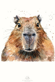 Capybara PNG Digital Download