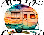 Happy Camper Png for Sublimation