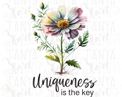 Mental Health Quote | Uniqueness Png Is The Key