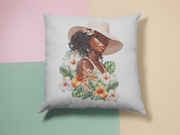 African American Summer Girl Png | Sublimation Design