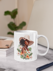 African American Summer Girl Png | Sublimation Design