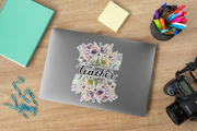 Wildflower Teacher Png Digital Download Sublimation Designs