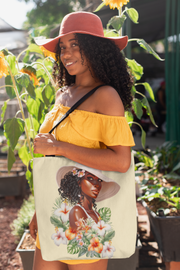 African American Summer Girl Png | Sublimation Design