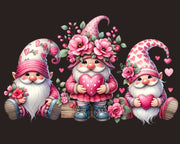 Watercolor Valentine Gnomes Png Clipart