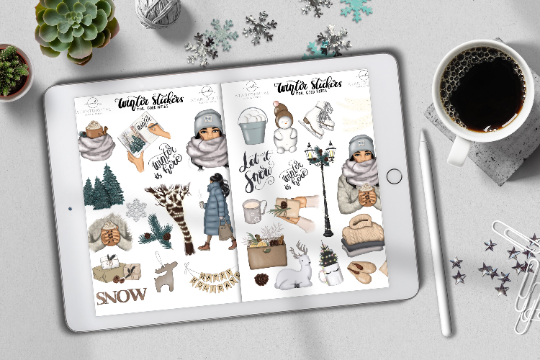 Winter Kit | Goodnotes Stickers
