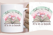 Take A Look It's In A Book | Reading Sublimation