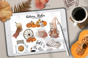 Autumn Goodnotes | Digital Stickers | African American