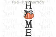 Home Pumpkin PNG Design File Graphic Design Sublimation