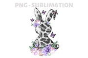 Happy Easter Bunny | Spring Holidays | Gray Rabbit Png