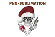Skeleton Christmas | Sublimation Graphics | Funny Xmas