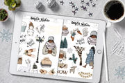 WINTER KIT | GOODNOTES STICKERS | AFRICAN AMERICAN