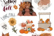 Autumn Goodnotes | Digital Stickers | African American