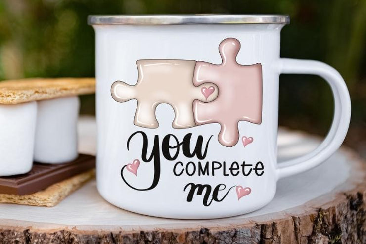 You Complete Me Png | Valentine Hearts